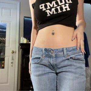 american eagle outfitters low rise jeans